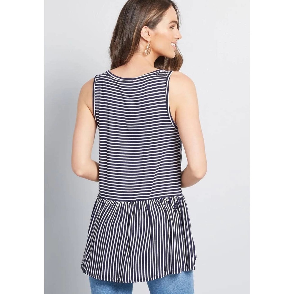 ModCloth In Every Direction Knit Tank Top Size 2X - Picture 2 of 6